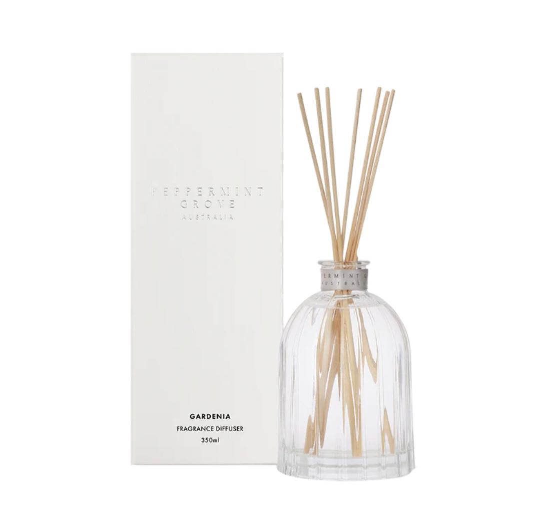 (Peppermint Grove) Gardenia Fragrance Diffuser Whitehorse Flower
