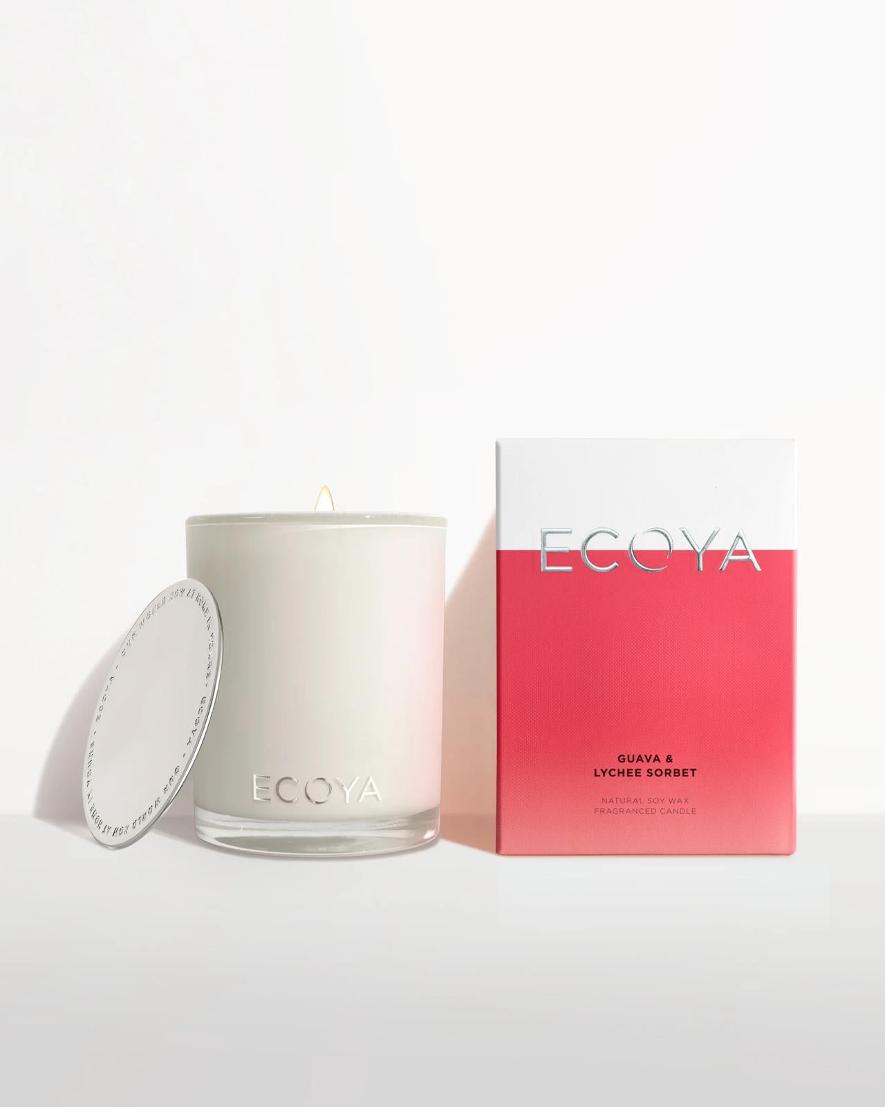 (ECOYA) Guava & Lychee Sorbet Madison Candle