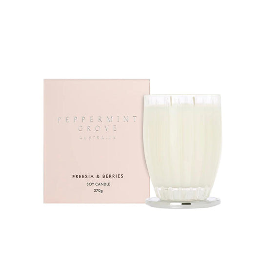 (Peppermint Grove) Freesia & Berries Soy Candle