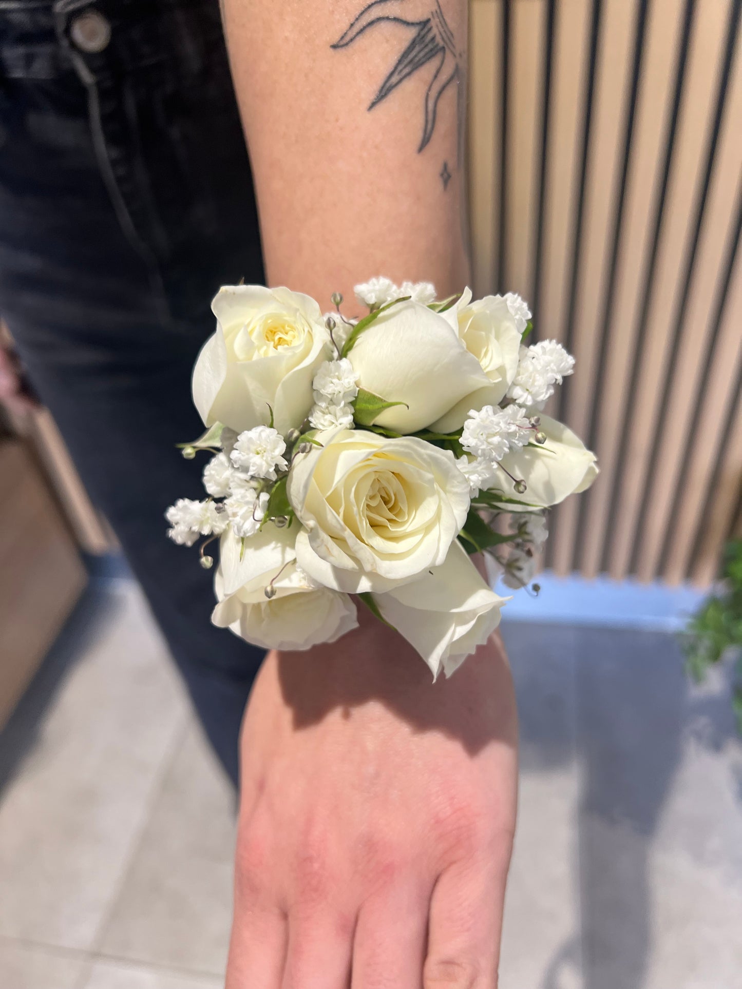 Mini-rose Corsage