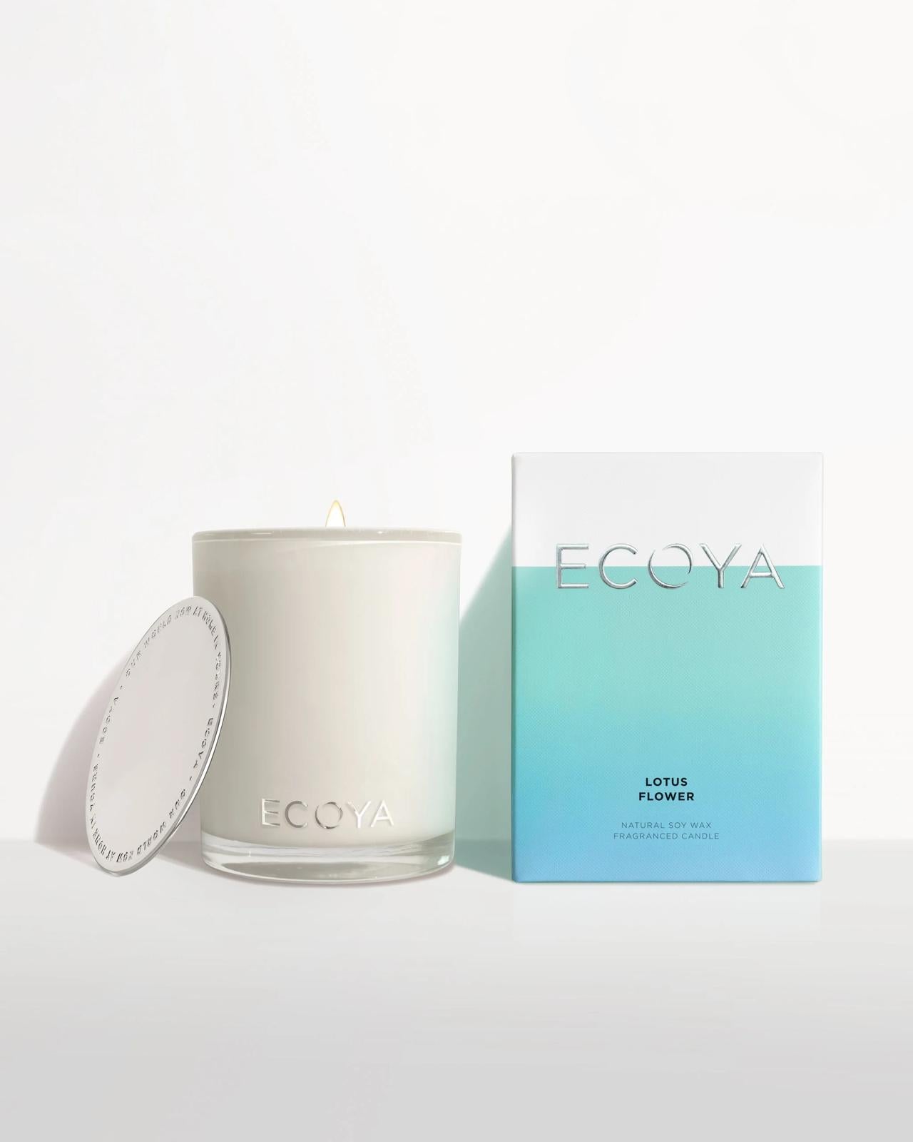 (ECOYA) Lotus Flower Madison Candle