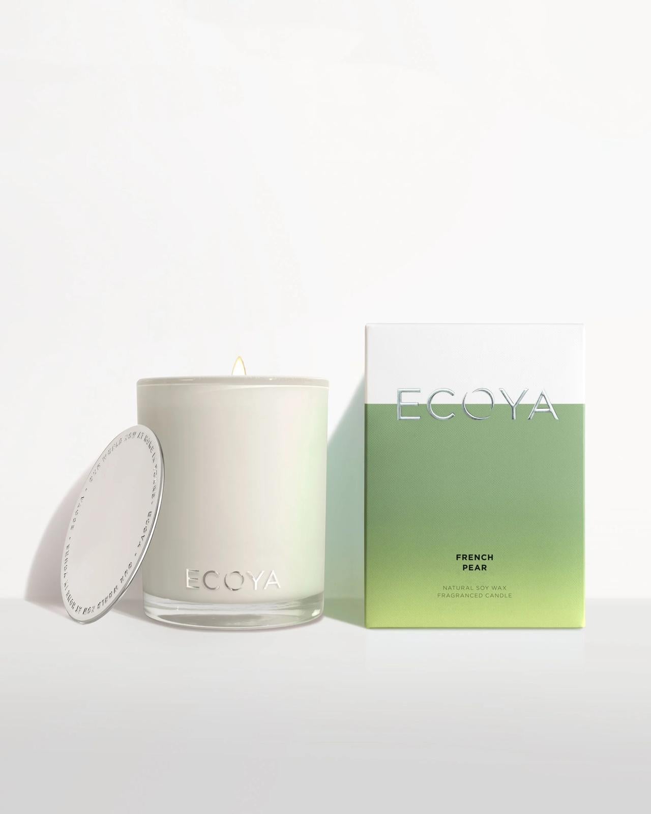 (ECOYA) French Pear Mini Madison Candle