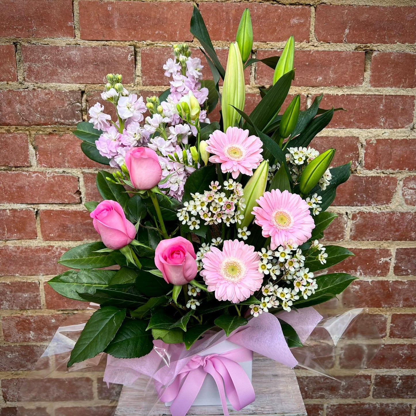 Pastel Box Arrangement