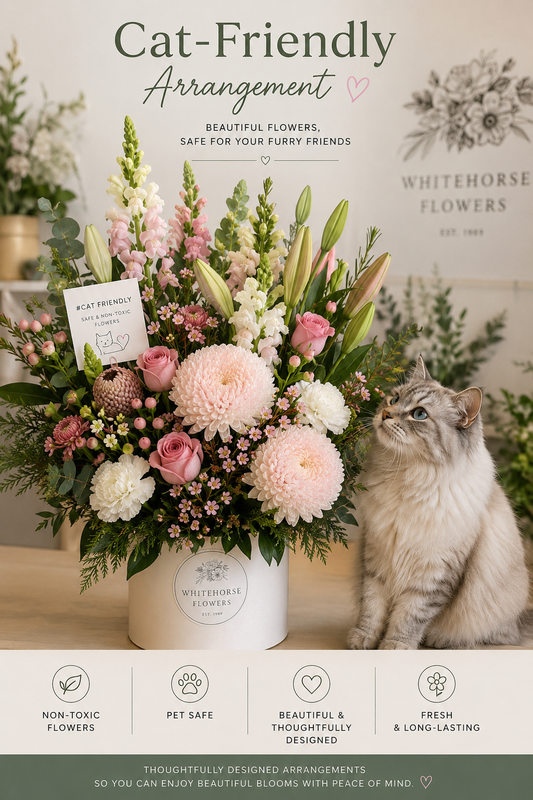 Cat-friendly Flowers Arrangement