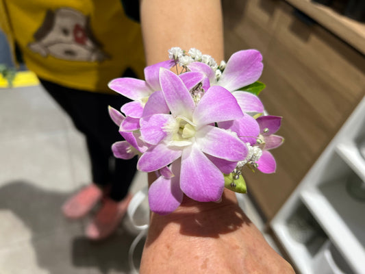 Lavender Orchid Corsage